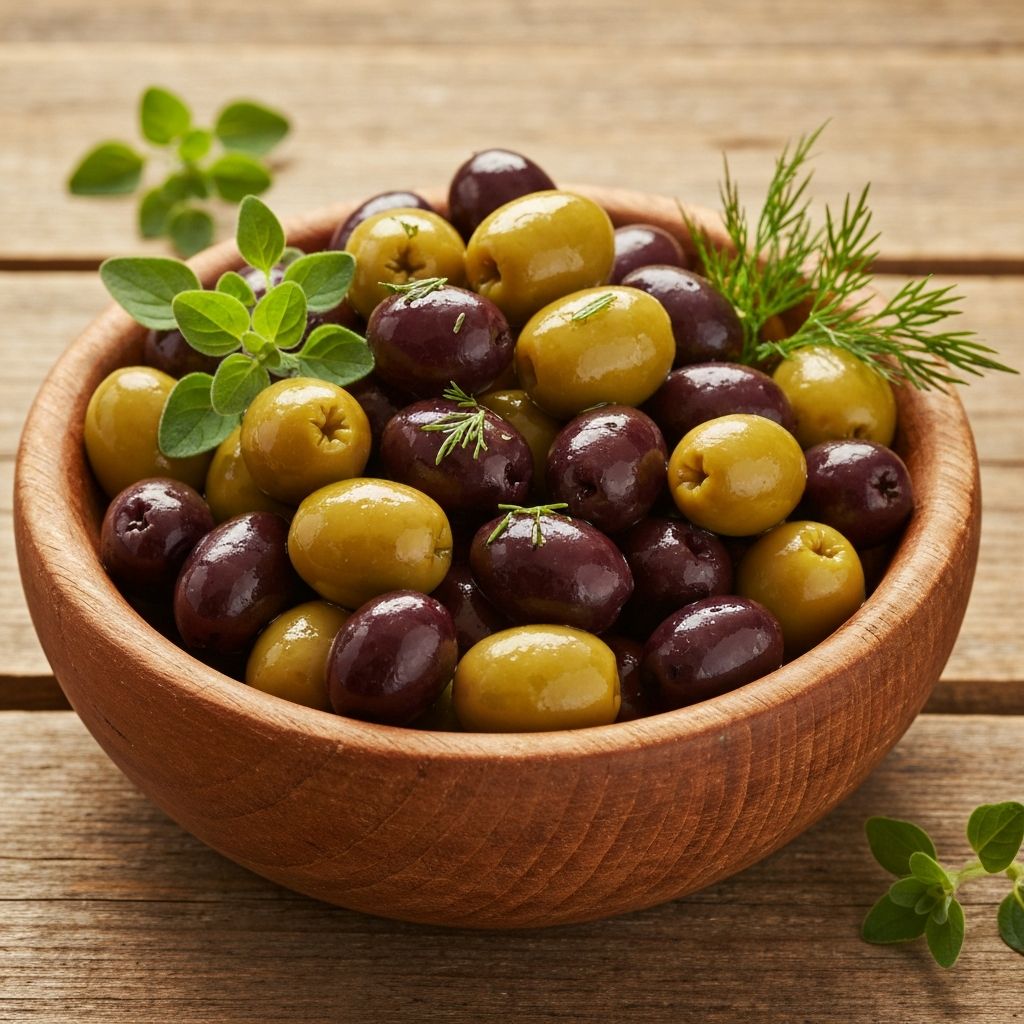 Olives Marinées