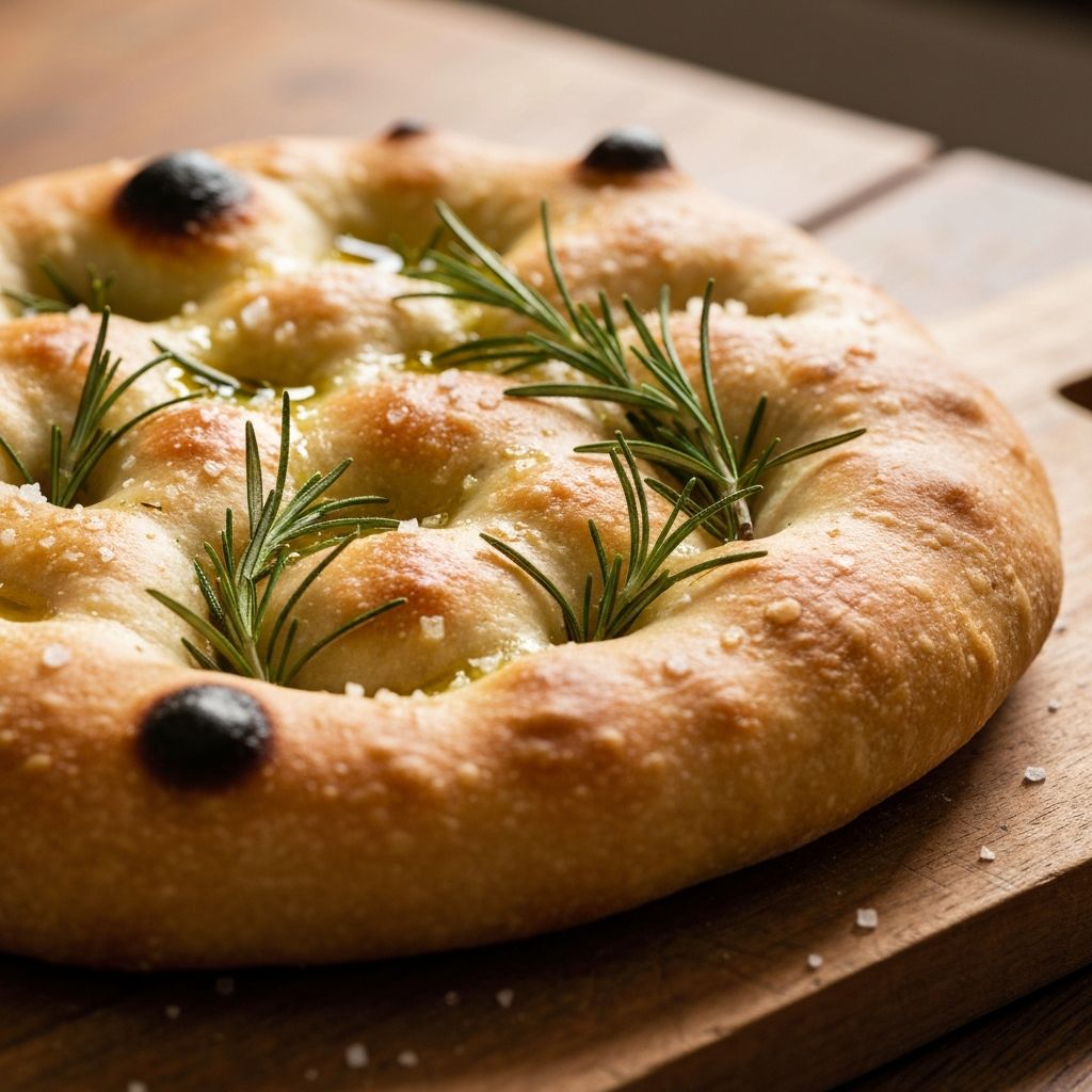 Focaccia Romarin
